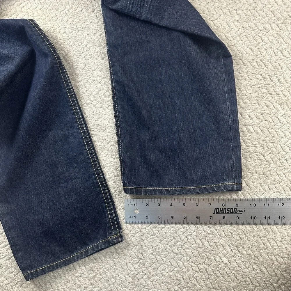 John B Stetson Jeans Men's 44x40 Big Tall 1312 Modern Straight Leg 100% Cotton - Picture 15 of 16